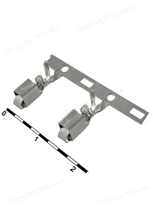 RUICHI PHU2 pitch 3.96mm Контакты, Контакты разъёма питания низковольтного RUICHI PHU2 шаг 3.96 мм