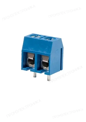 NXU XY301V-2P-5.0, клеммник винтовой 2 контакта 5мм (DG301-5.0-02P,301-021-12)