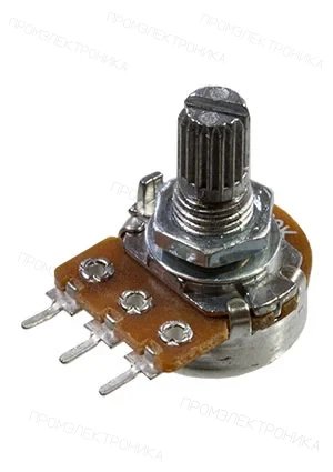 KLS L-KLS4-WH148-1A-2-18T-B503-L15, переменный резистор 50кОм (аналог для 16K1-B50K-L15KC)