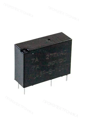 Gangyuan WL46F-S-105M, реле = HF46F-G/5-HS1T. 5В 7A,герметичное, катушка 0.2 Вт,  1Form A
