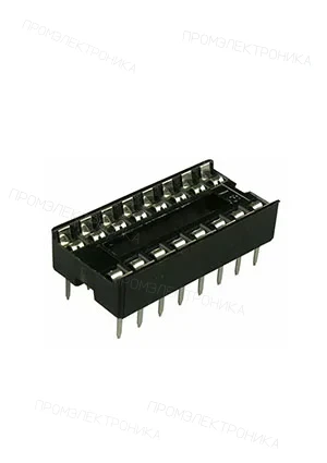 CONNFLY DS1009-14, SCS-14 DIP панель узкая шаг 2.54мм 14 контактов