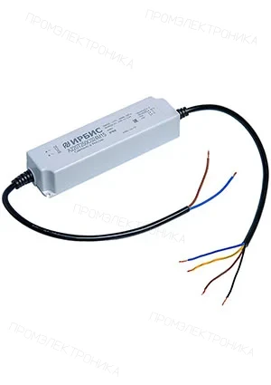 Ирбис А220Т070С085М15, AC/DC LED-драйвер, 59.5Вт, выход 85В, 0.7А, вход 220В, -40+50
