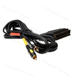LUXM 405-053, Scart- 2RCA, L=2.0 м