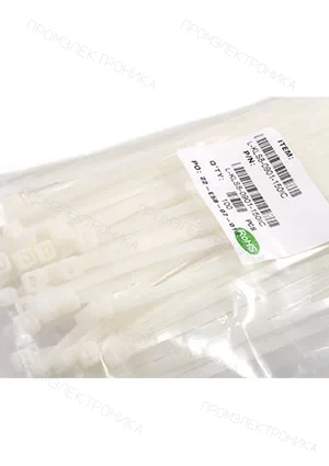 KLS L-KLS8-0901-150IC, стяжка нейлоновая для кабеля 150х3.6 мм белая