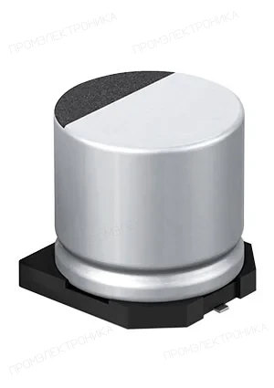 Panasonic EEEFK1E101SP, ЧИП электролит.конд.  100мкФ  25В 105гр, 6.3x5.8 2000h Automotive