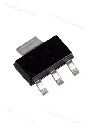 Fulihao Tech LM317EMP, настраиваемый трёхтерминальный стабилизатор напряжения, 40В, 1А  [SOT-223]