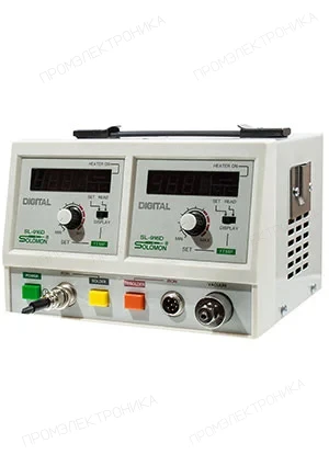 Solomon SL-916D, паяльная cтанция (пайка и выпайка) 50Вт 220В цифровой дисплей