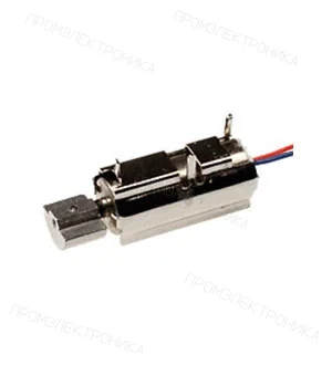 QX Motor QX-6A-1, вибромотор с клипсой на плату 6х20,7мм 3В