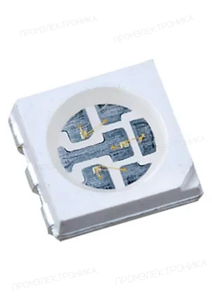 NationStar FM-T5050BK-470D, ЧИП светодиод 5050 PLCC голубой 110гр. 470нм