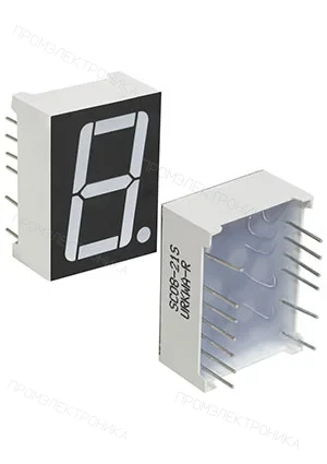 RUICHI SC08-21SURKWA-R, Цифровой индикатор RUICHI SC08-21SURKWA-R, красный