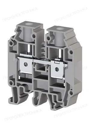 Klemsan 304240, Клеммник на DIN-рейку 16мм.кв. (серый); AVK16 RD