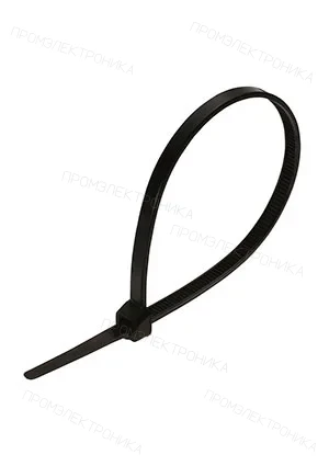 Proconnect 57-0101, Стяжка кабельная нейлоновая 100x2,5мм, черная (100 шт/уп)