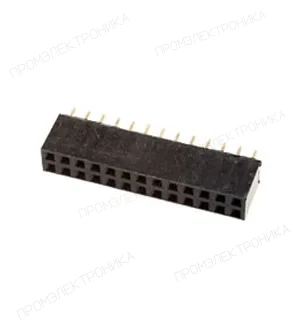 CONNFLY DS1023-2x13S21, гнездо на плату 2.54мм 2х13 прямое PBD-26