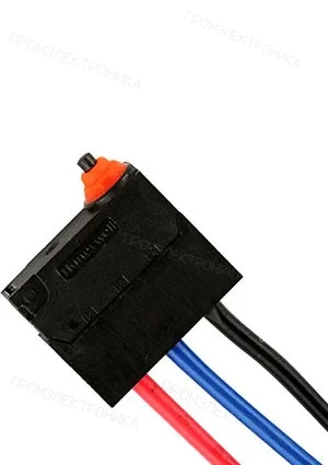 HONEYWELL HD20S01A01AM, микропереключатель плунжер герметичный SPDT 12В 3мА под клипсу кабель -20 80 гр С
