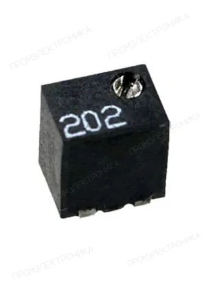 TRIMMER WIBC1801(3224)W-202, 3224W-202LF, 2 кОм 11 оборотов  потенциометр