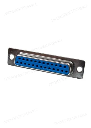 NXU DB-25F, гнездо D-SUB 25 pin пайка на кабель (100-25SCBNS)