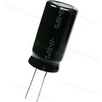 JAMICON JTK228M035S1GMM25L, конденсатор электролитический 2200мкФ 35В 105C 16*25 (TKR222M1VK25M) (К50-35)
