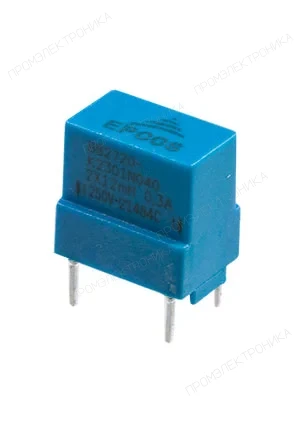 TDK EPCOS B82720K2301N040, B82720K2301N040, дроссель 2х1.2мГн 0.3A 1.1Ом