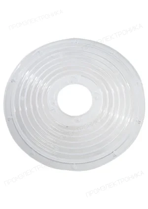 Sunlumin S01.01.01.120_OSTER-HE-D226-6R-120-K56, линза, диаметр 226мм, 120 град, для 2835/3030, IP65, PC, мат