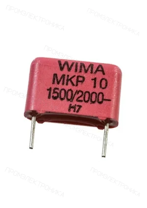Wima MKP1U011503C00KSSD, Конденсатор MKP  1500пФ +-10% 2000В  4х9х13мм  10мм   -55C to +105C