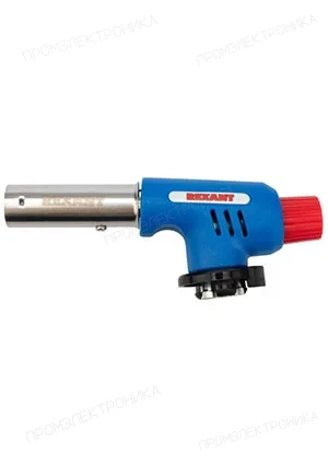 REXANT GT-19, газовая горелка, насадка с пьезоподжигом