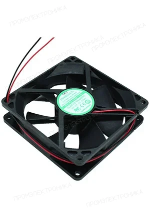 EVERCOOL EC9225H12S, Вентилятор 12В, 92х92х25мм , подшипник скольжения, 2600 об/мин + крепеж