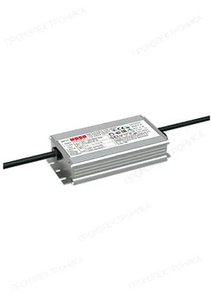 MOSO X6E-075V056-G, LED драйвер, 75Вт, вых 28-52VDC 1.35-2.15ADC, изолир, потенц., металл, IP67