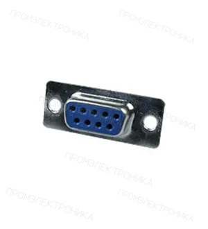NXU DB-9F, гнездо D-SUB 9 pin пайка на кабель  (100-09SCBNS)
