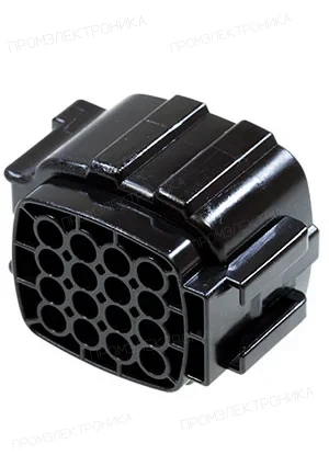 TE Connectivity 1-368047-1, Разъем, Wire-to-Wire, 16 Position, .188 in [4.8 mm]