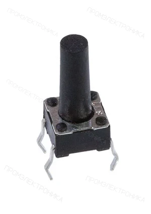 Gangyuan KAN0621-1301B010, кнопка тактовая 6х6 h=13мм (=0613GHIM-130G-G)