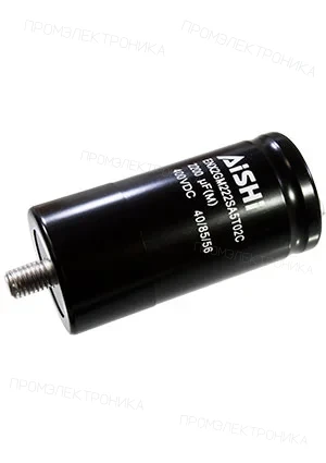 Aishi ENX2GM222SA5T02C, конденсатор электролитический 2200мкФ 400В =B43458A9228M