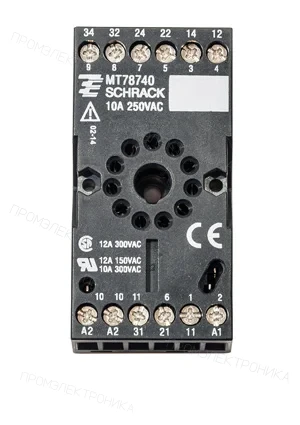 TE Connectivity 8-1393163-3, MT787403, розетка для реле серии MT