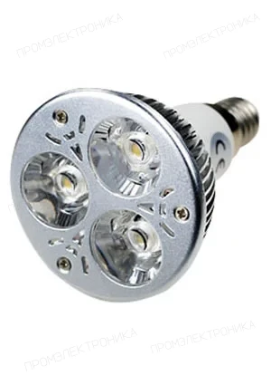 SLX LED LAMP E14 3X1W 220В WW, Лампа светодиодная E14 3x1W 220В цвет теплый белый