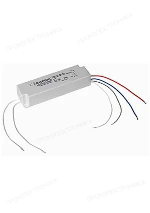 Ирбис А220Т015С265М07, AC/DC LED-драйвер вход 220В выход 265В, 0.15А, 40Вт, -40+50