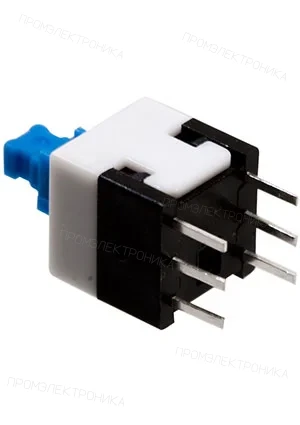 Gangyuan PB21E09171-07, кнопка без фиксации 8.5*8.5мм (= MPS-850N-G) 30В 0.3А