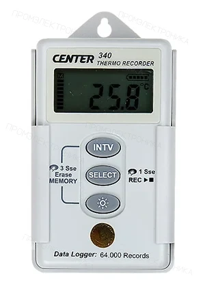 Center Tech. CENTER340, терморегистраторатор   -30 - 70 гр.