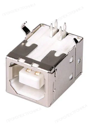 NXU USBB-1J-W, розетка на плату тип B белая (152-W103 USBB-1J)