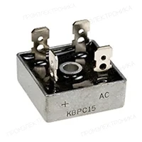 YJ KBPC1506, выпрямительный диодный мост, 600В, 15А [KBPC8]