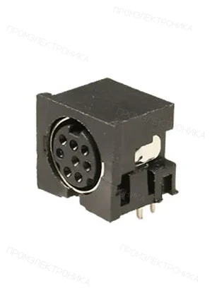 Sonion MDN-8FR, разъем MiniDIN гнездо на плату (аналог для AF-3280)
