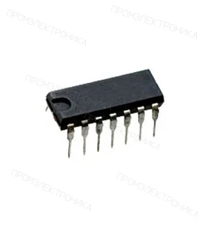 Микрон К555ИЕ19, (SN74LS393N)(00-07г)
