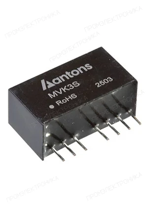 ANTONS POWER MVK3S-4815, DC/DC Regulated WRF4815S-3WR2 = WRF4815S-3WR2