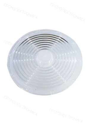 Sunlumin S01.01.01.252_UFO-D265-8R-60A-C49, линза, диаметр 265мм, 60 град, 1 LED, для 3030/2835, PC, IP65, с