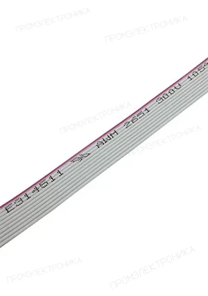 KLS FRC-20-30, кабель плоский шлейф шаг 1.27мм 20 жил 7х0.127мм цвет серый (L-KLS17-127-FC-20-1/28)