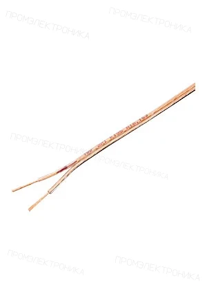 Cablexpert CC-TC2X1.0-15M, акустический кабель, прозрачный, 15 м, бухта