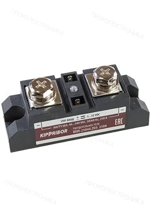 Кипприбор BDH-25044.ZD3, Твердотельное реле, 250A, =40...440VAC, Uупр=3 32VDC