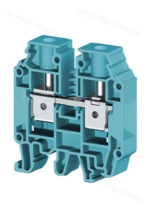 Klemsan 304241, Клеммник на DIN-рейку 16мм.кв. (синий); AVK16 RD