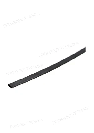 KLS L-KLS8-01140-HT-2.0-S, термоусадочная трубка  2/1  мм 2:1 черная (1м) (аналог для F32-2)