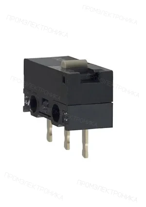 OMRON D2F-01, микропереключатель кнопка SPDT 0,1A/30ВDC