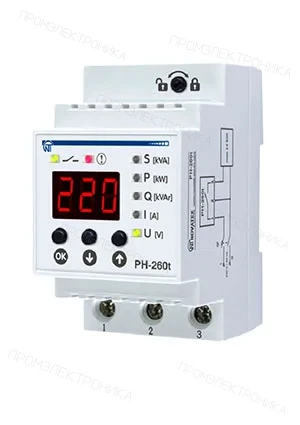 Новатек-Электро РН-260Т, Реле напряжения