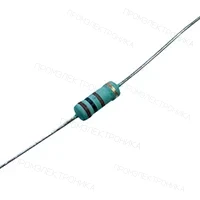 Китай KNP100JB-73-33R, резистор проволочный KNP 1Вт 33Ом  5%